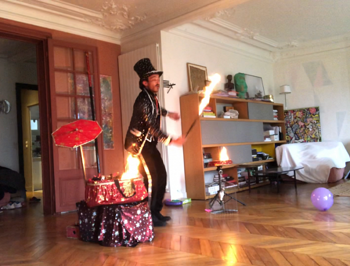 Polino Magicien pour goûter D'anniversaire