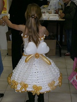 Robe en ballons