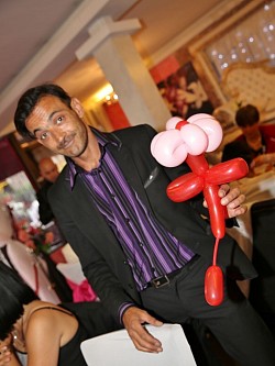 Polino Magicien Anniversaire en ballons
